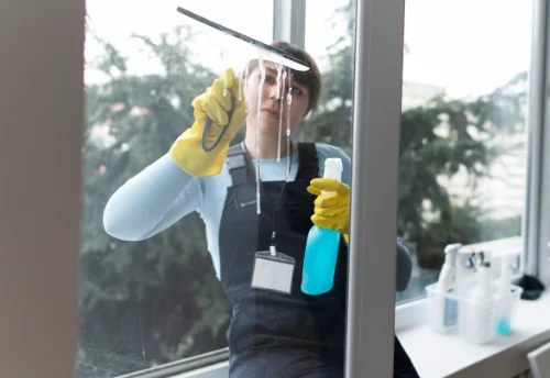 Nettoyage de vitres intérieures et extérieures à Velleminfroy